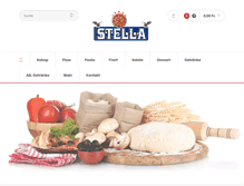 Tablet Screenshot of pizzastella.ch